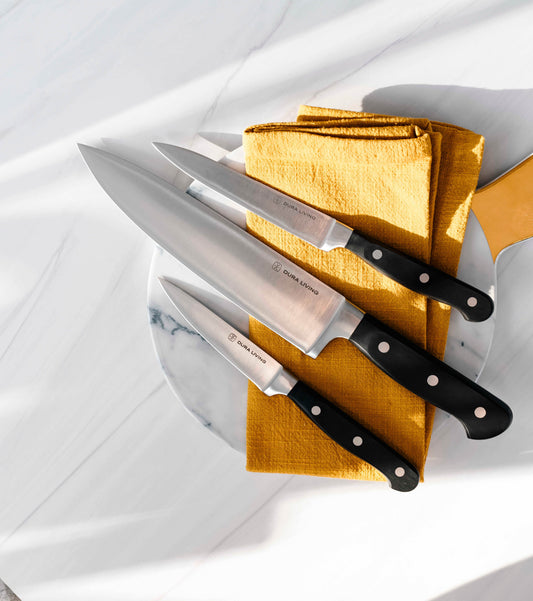 Superior 4 Piece Kitchen Knife set - Black - Loft&Timber