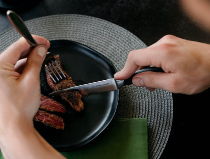 Elite Set of 4 Steak Knives - Black - Loft&Timber