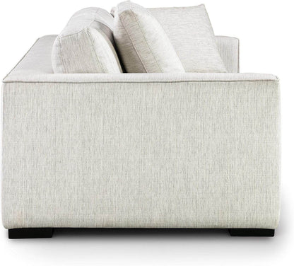 Capri Fabric Sofa, Bright Ash - Loft&Timber