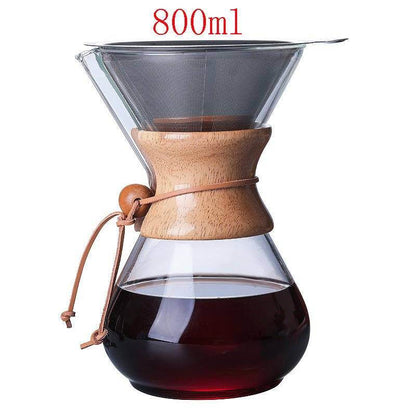 Glass Filter-Free Drip Coffee Maker | No Paper Filters, Pure Coffee Taste - Loft&Timber