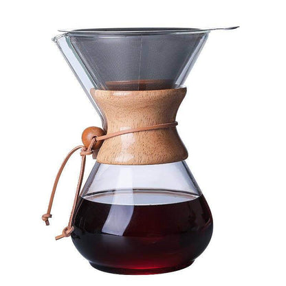 Glass Filter-Free Drip Coffee Maker | No Paper Filters, Pure Coffee Taste - Loft&Timber