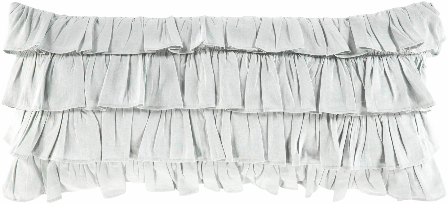 Groombridge Ruffled Lumbar Pillow - Clearance - Loft&Timber