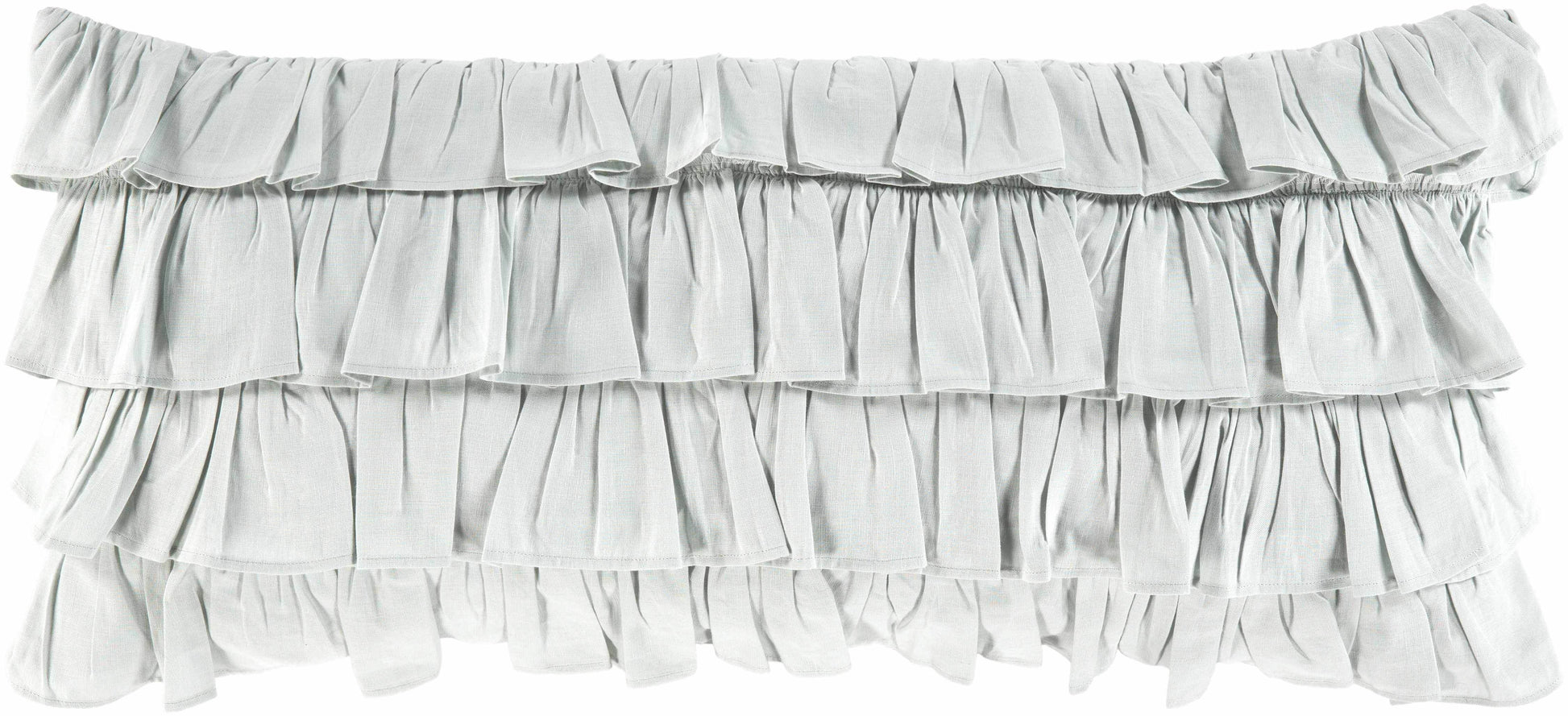 Groombridge Ruffled Lumbar Pillow - Clearance - Loft&Timber