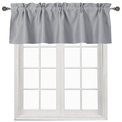DWCN Blackout Valance Curtains for Kitchen, 1 Panel - Loft&Timber