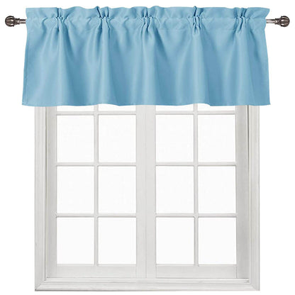 DWCN Blackout Valance Curtains for Kitchen, 1 Panel - Loft&Timber