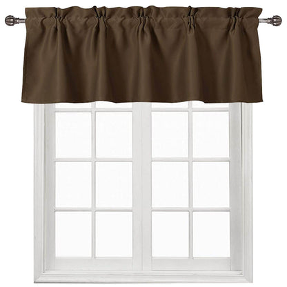 DWCN Blackout Valance Curtains for Kitchen, 1 Panel - Loft&Timber