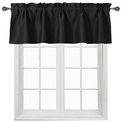 DWCN Blackout Valance Curtains for Kitchen, 1 Panel - Loft&Timber