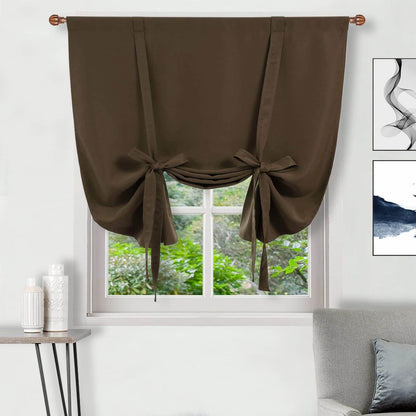 DWCN Tie Up Blackout Curtains for Kitchen - Loft&Timber