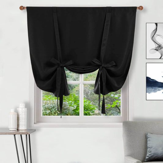 DWCN Tie Up Blackout Curtains for Kitchen - Loft&Timber