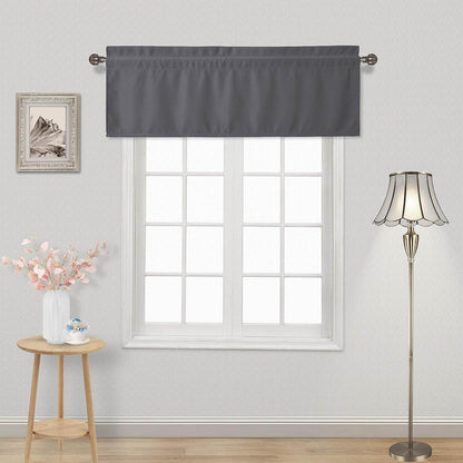 DWCN Blackout Valance Curtains for Kitchen, 1 Panel - Loft&Timber