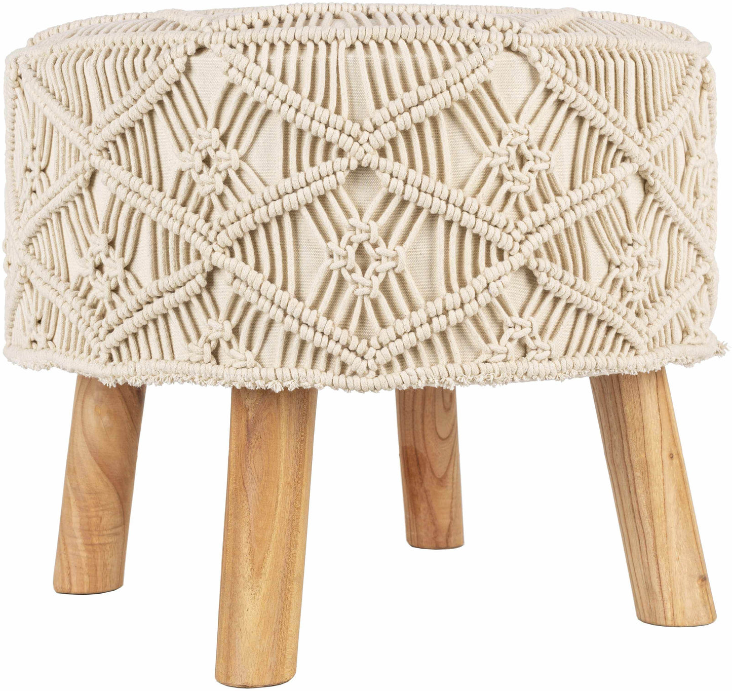 Jasaan Stool Ottoman - Loft&Timber