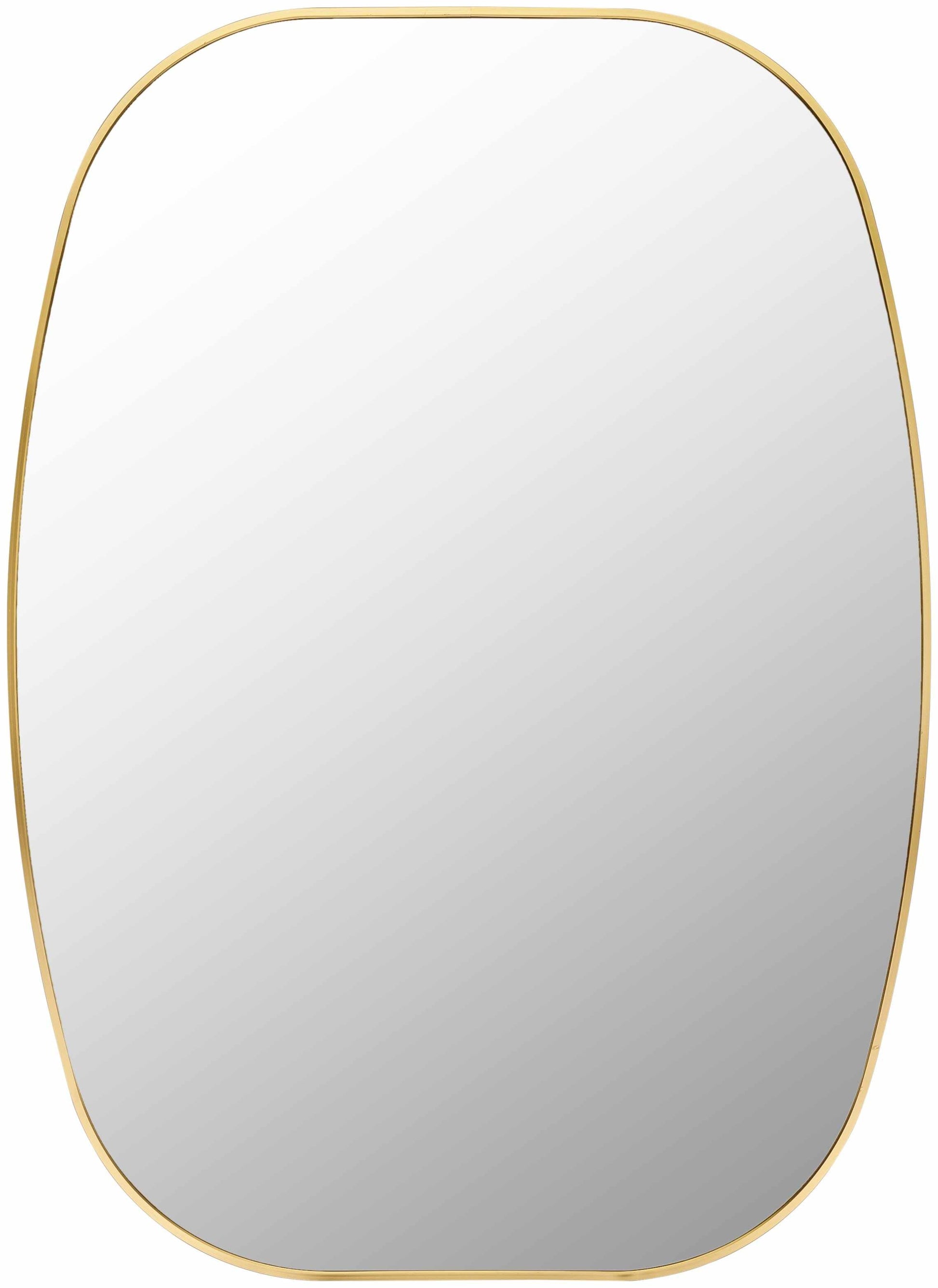 Kopparberg Gold Frame Round Mirror-2