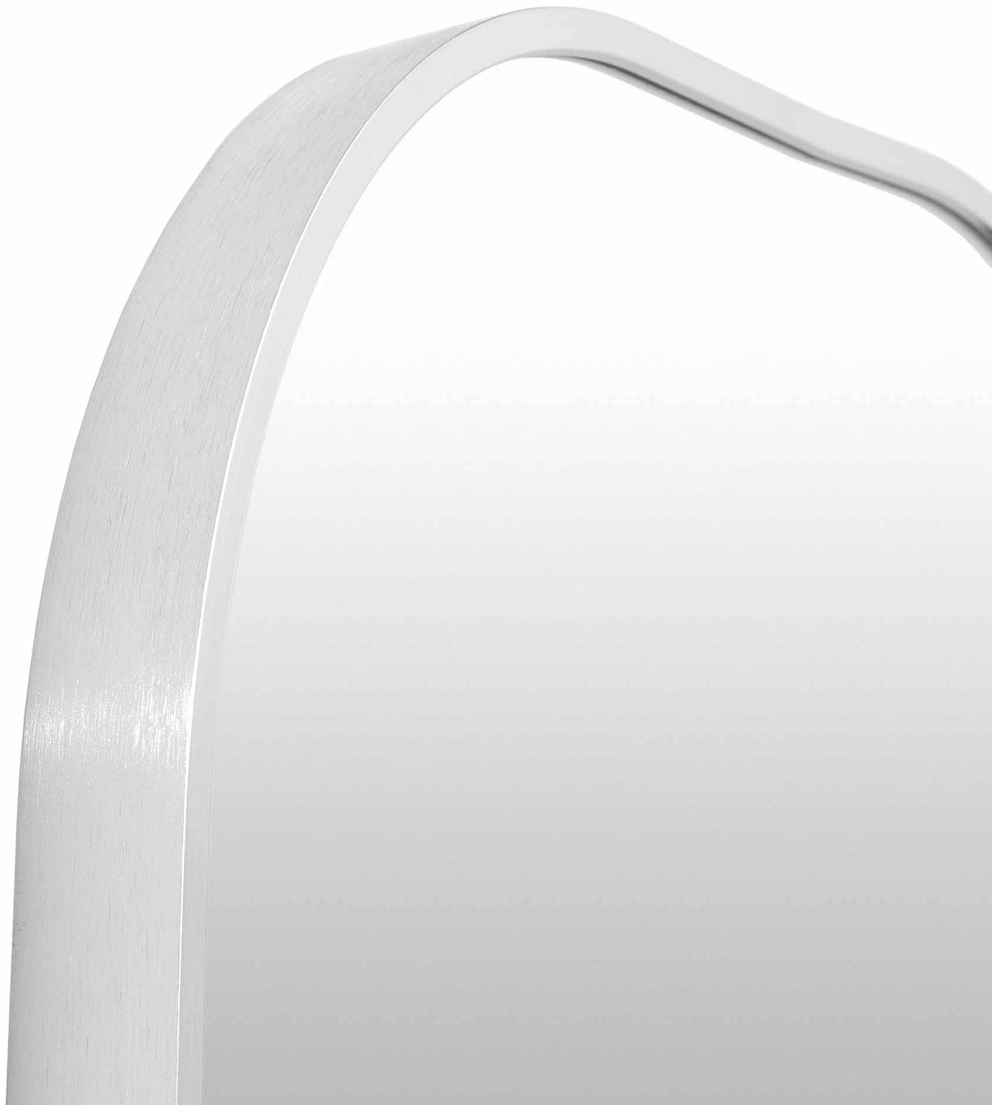 Kopparberg Metallic Silver Gold Frame Round Mirror - Loft&Timber