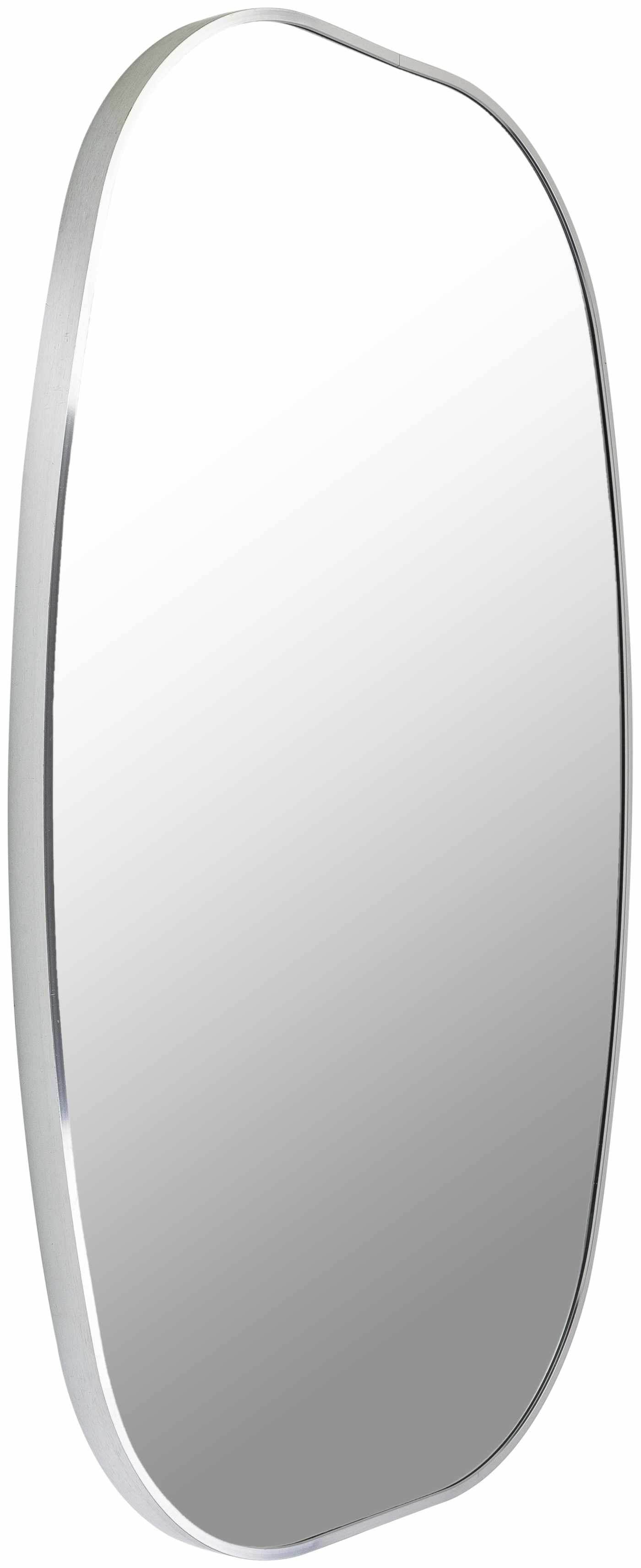 Kopparberg Metallic Silver Gold Frame Round Mirror - Loft&Timber