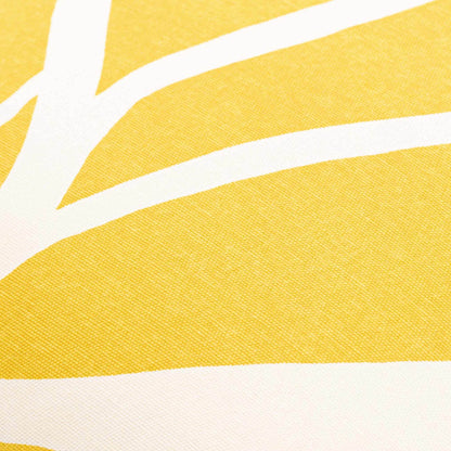 Kalang Yellow Leaf Abstract Accent Pillow - Clearance - Loft&Timber