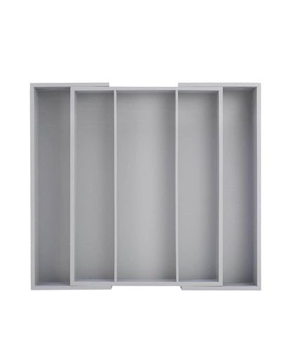 Utensil Holder Drawer Organizer Gray - Loft&Timber