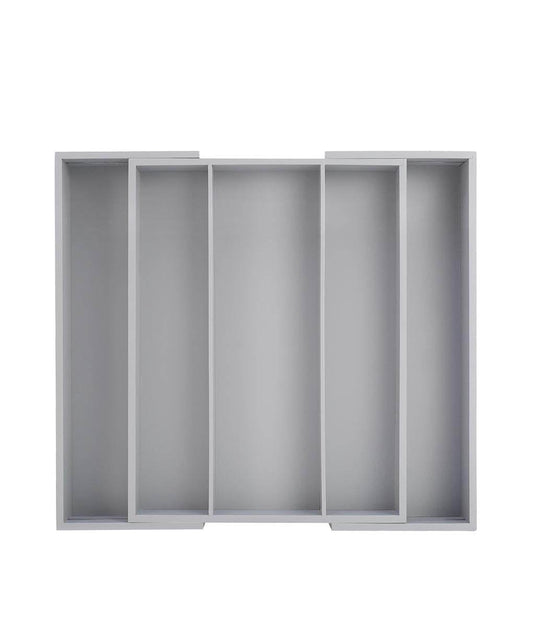 Utensil Holder Drawer Organizer Gray - Loft&Timber