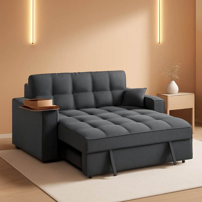 Modern 3 In 1 Folding Sofa Bed With Mattress - Loft&Timber