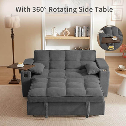 Modern 3 In 1 Folding Sofa Bed With Mattress - Loft&Timber