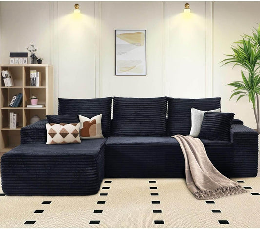 Modern L-Shape Cloud Sectional Couch - Loft&Timber