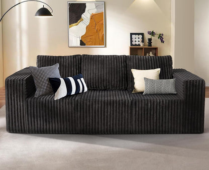 Modular Sectional Sofa With Deep Memory Foam Comfort-0