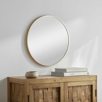 Pontalina Round Gold Mirror - Loft&Timber
