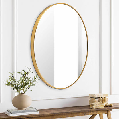 Pontalina Round Gold Mirror - Loft&Timber
