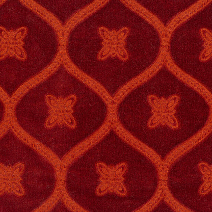Urbanna Red Floral Cotton Lumbar Pillow - Clearance - Loft&Timber