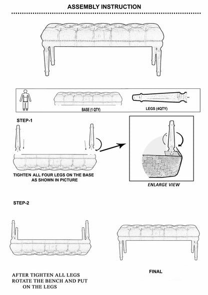 Risaralda Ottoman - Loft&Timber
