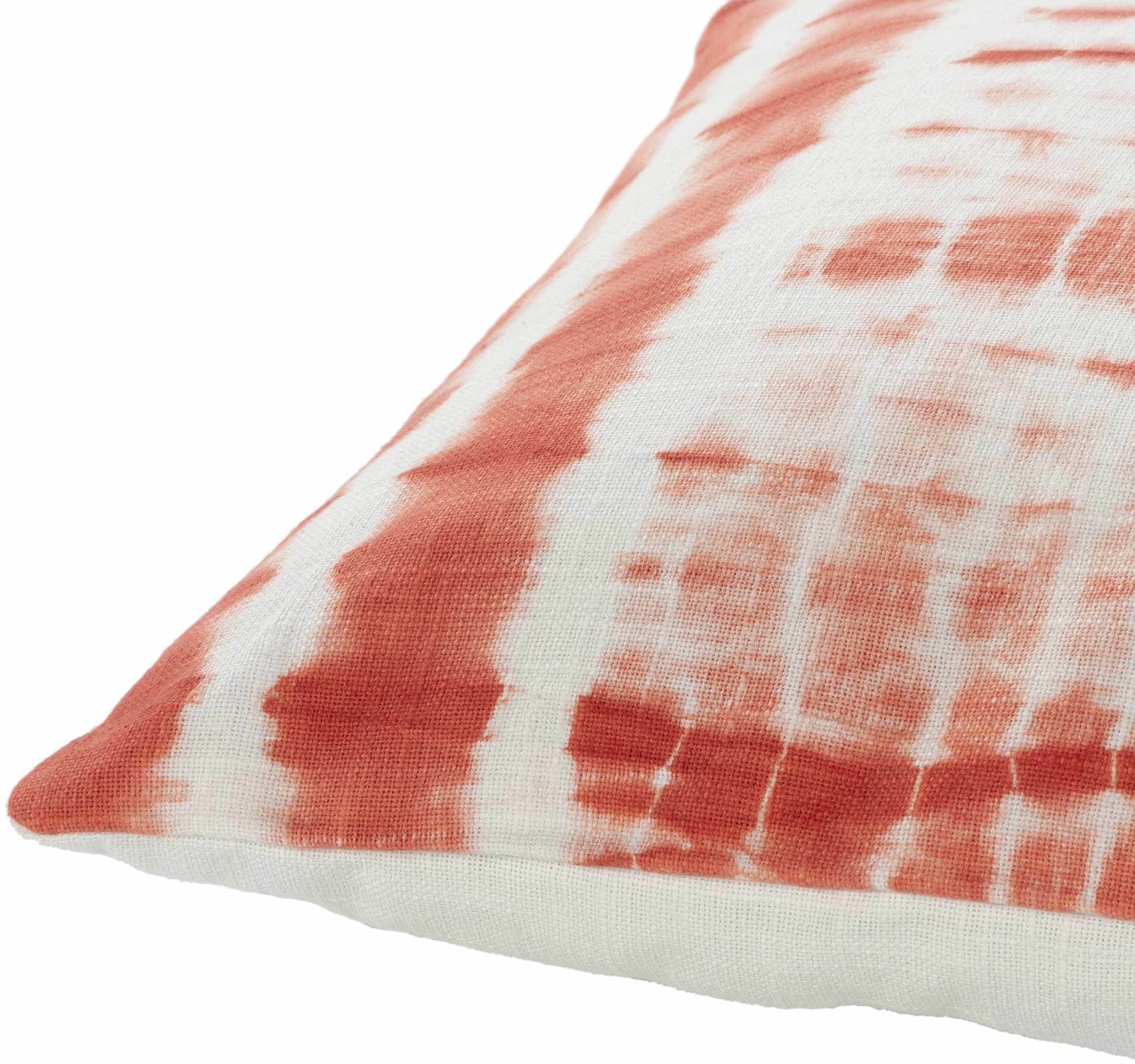 Safranbolu Burgundy Tie-Dye Lumbar Pillow - Clearance - Loft&Timber
