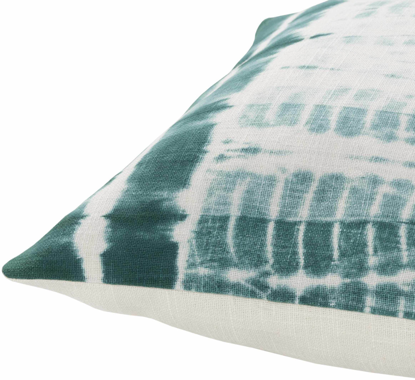 Sagasa Teal Tie-Dye Square Lumbar Pillow - Clearance - Loft&Timber