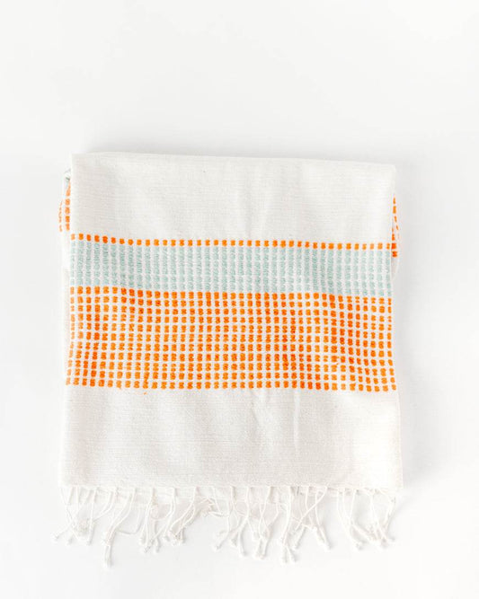 Camden Handwoven Cotton Throw Blanket - Loft&Timber
