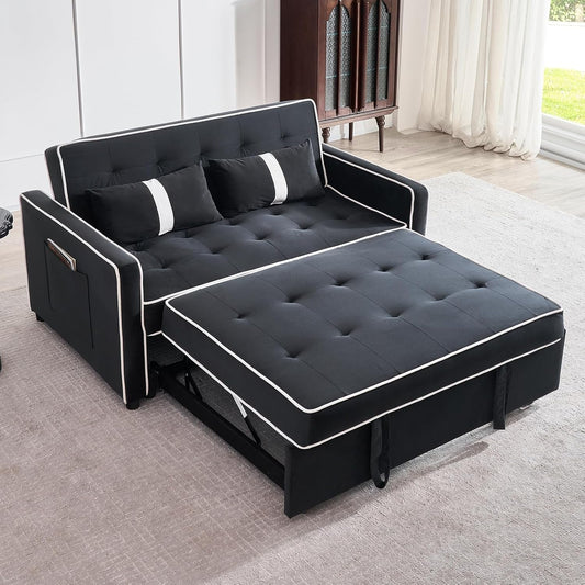 Stylish 3 in 1 Convertible Sofa Bed for Relaxation-0