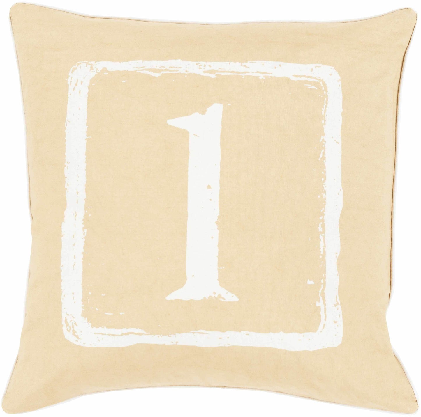 Taigum Number 1 Throw Pillow - Clearance - Loft&Timber