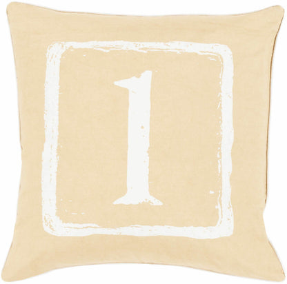 Taigum Number 1 Throw Pillow - Clearance - Loft&Timber