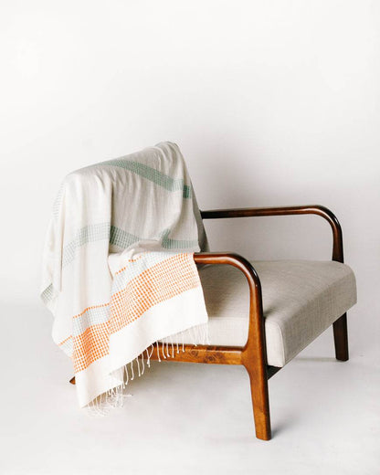 Camden Handwoven Cotton Throw Blanket - Loft&Timber