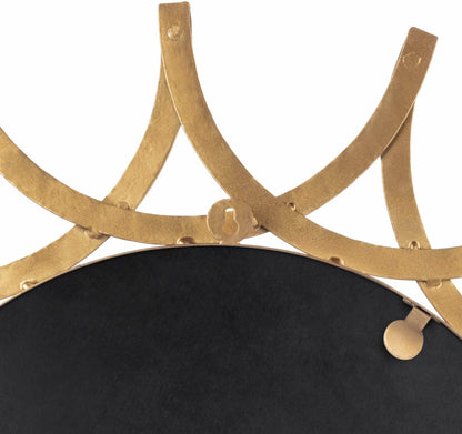 Vivi Gold Metal Mirror - Loft&Timber