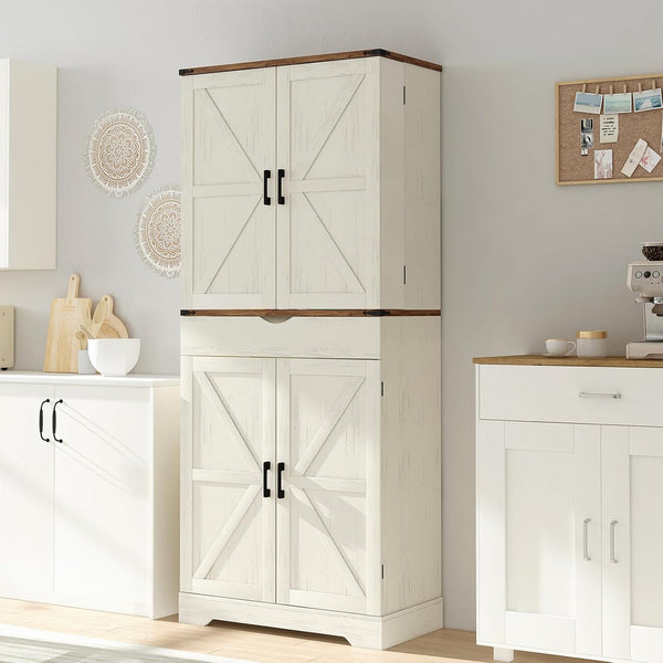 Yanosaku SC001  72'' Tall Kitchen Storage Pantry Cabinet-0