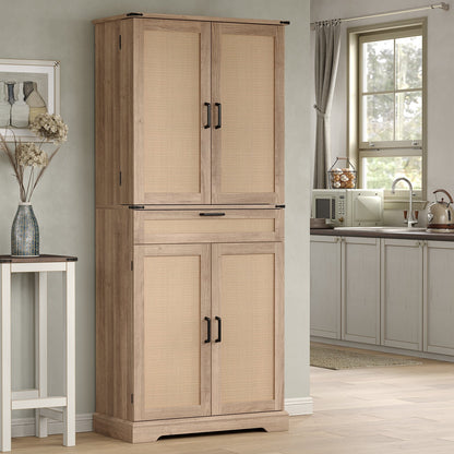 Yanosaku SC001  72'' Tall Kitchen Storage Pantry Cabinet-6