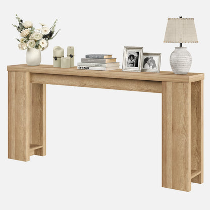 Yanosaku ST001 70.9" Farmhouse Console Table for Entryway & Living Room-0