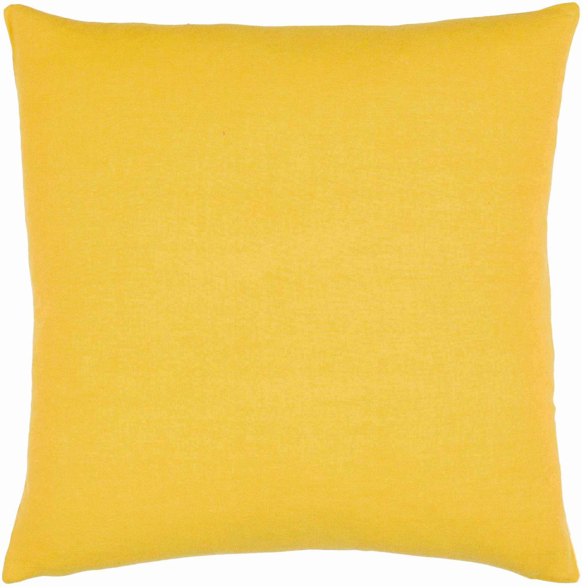 Zuni Yellow Scallop Pattern Throw Pillow - Clearance - Loft&Timber